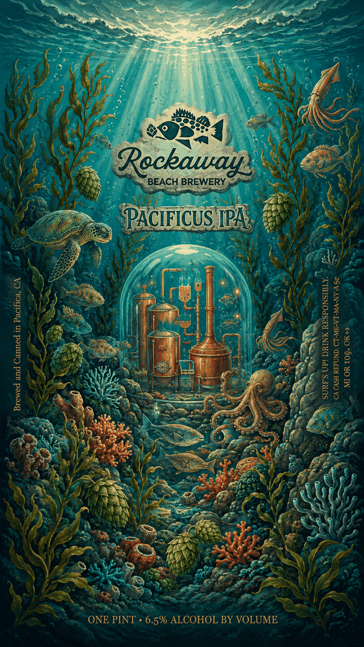 Pacificus IPA label